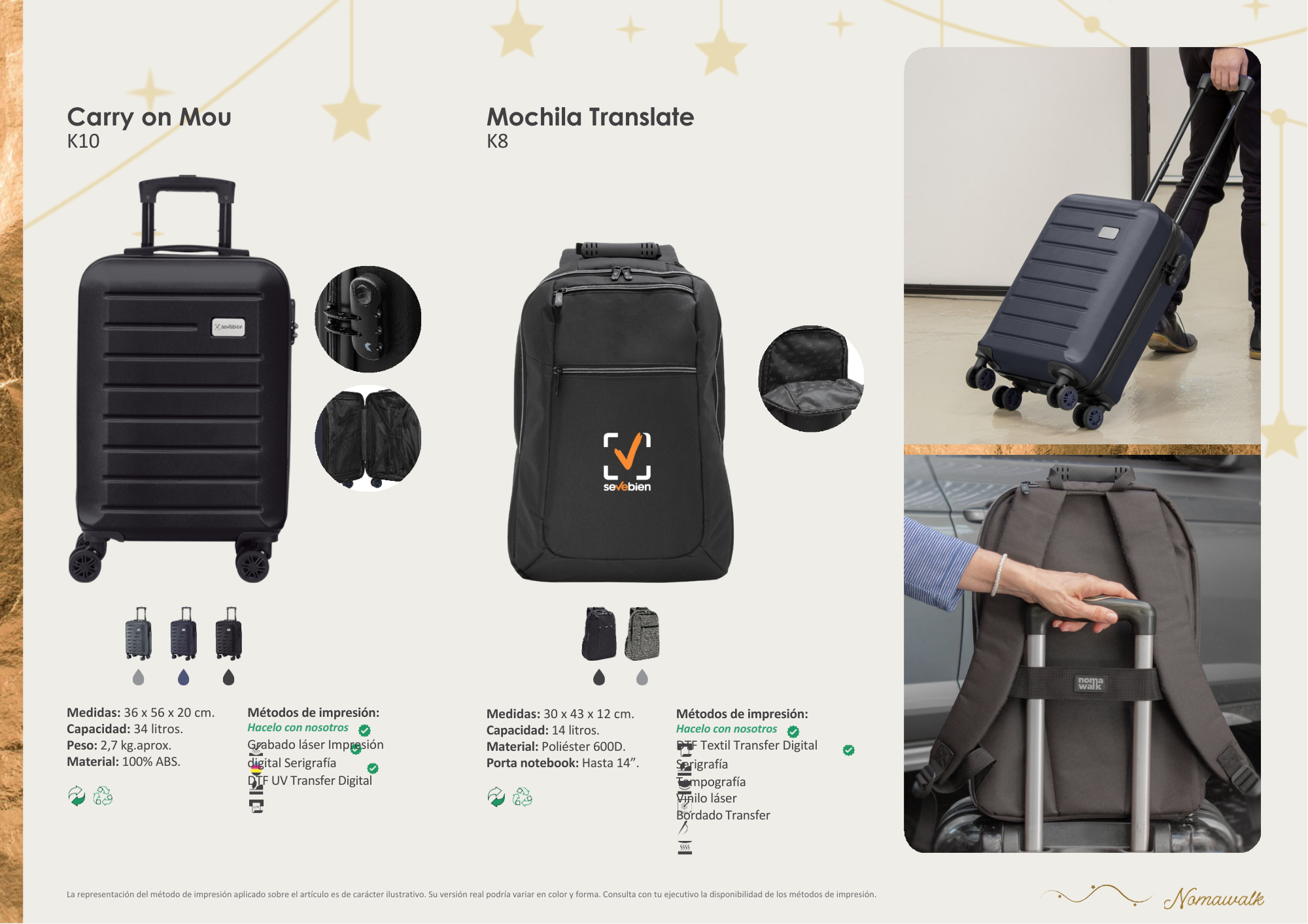 Mochila ejecutiva con logo y Carrion con logo regalos ejecutivos para empresas colaboradores clientes partner